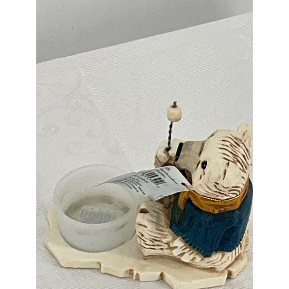 David Frykman Ice Cubs Polar Bear Nakina's First Marshmallow Tea Light Holder - Picture 6 of 8